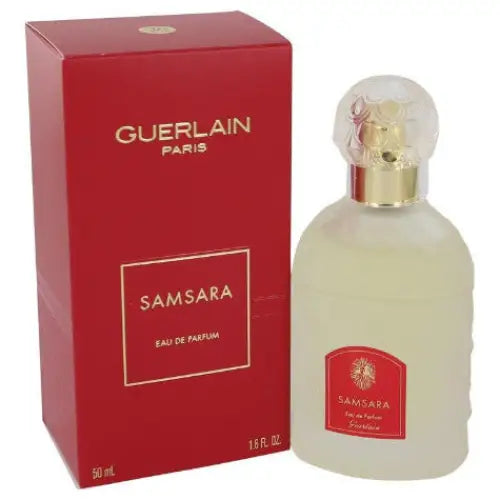 Experience Tranquility with Samsara Eau in a Stylish Red Bottle Women’s Perfume Guerlain