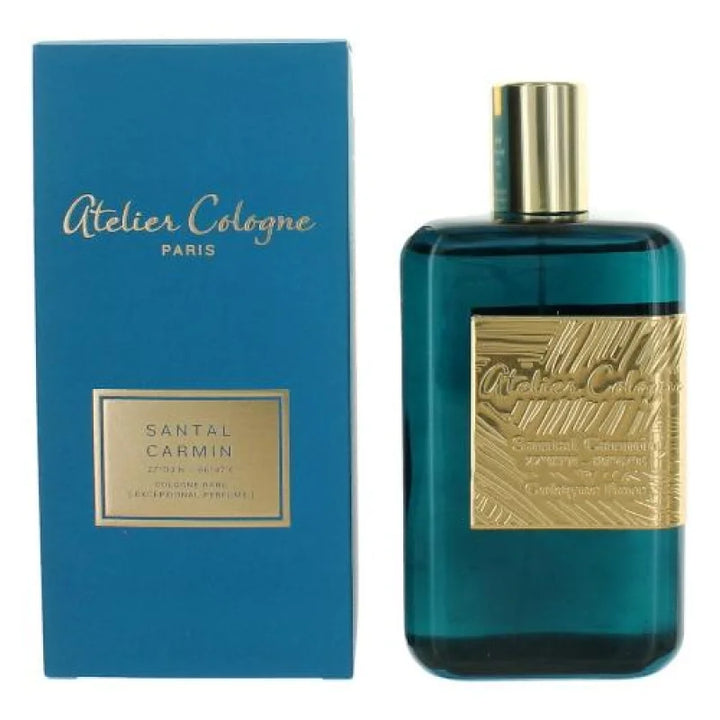 Santal Carmin Cologne Unleashes Citrus Bergamot and Exotic Sandalwood Unisex Fragrance Atelier
