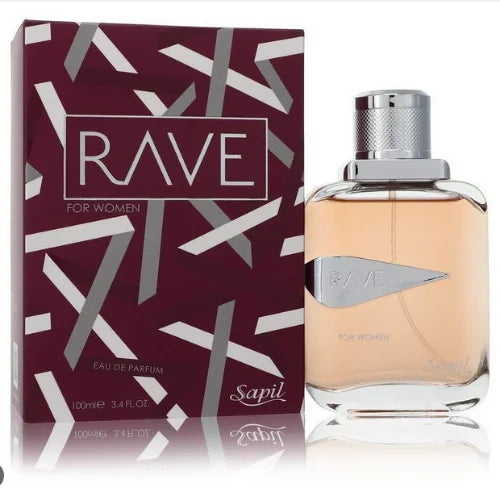Sapil Rave Eau Unleashed Adventure with Bold Citrus Heart Notes Women’s Perfume