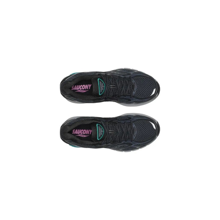 Saucony Black Synthetic Athletic Sneakers