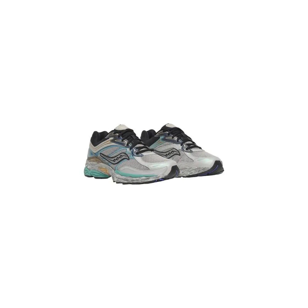Saucony Gray Synthetic Athletic Sneakers