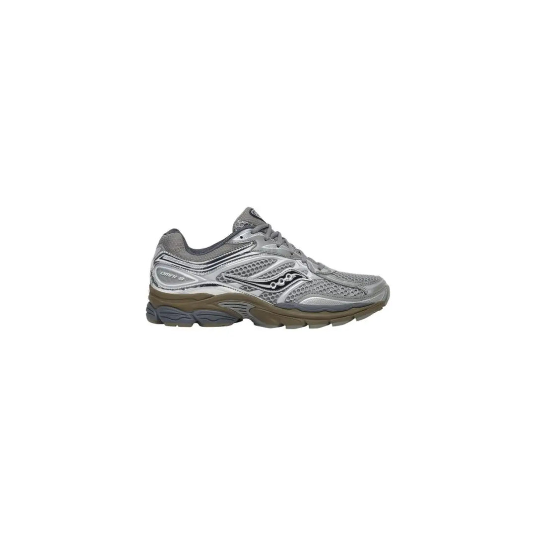 Saucony Silver Synthetic Athletic Sneakers