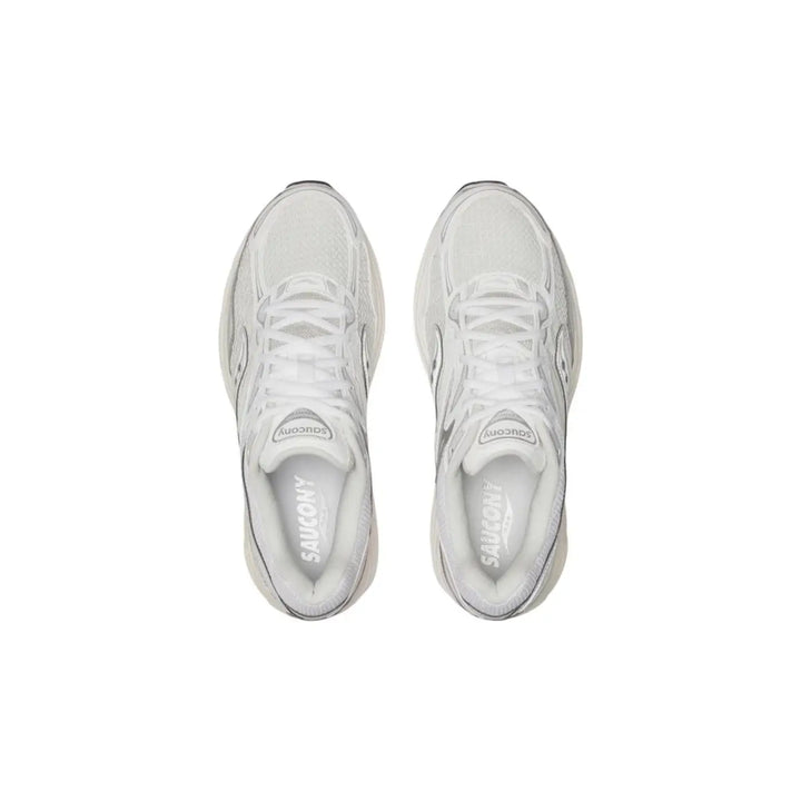Saucony Silver Synthetic Athletic Sneakers