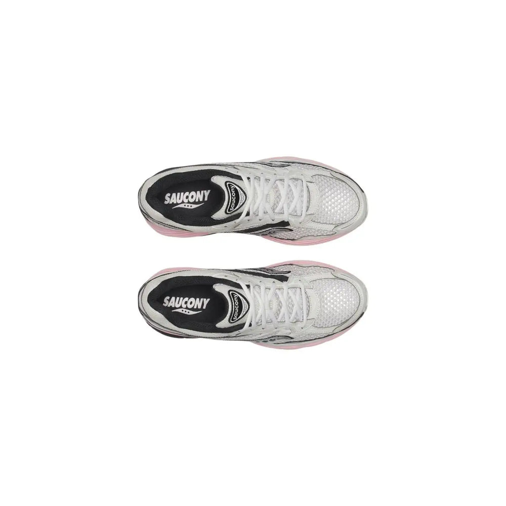 Saucony White Synthetic Athletic Sneakers
