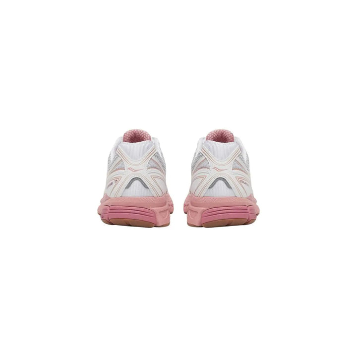 Saucony White Textile Athletic Sneakers