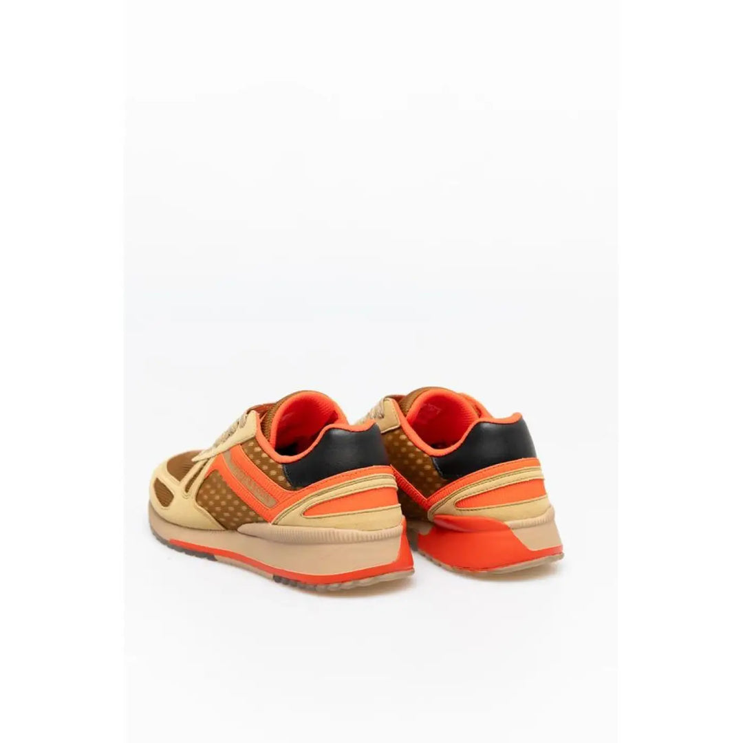 Scotch &amp; Soda Beige Leather Sneakers