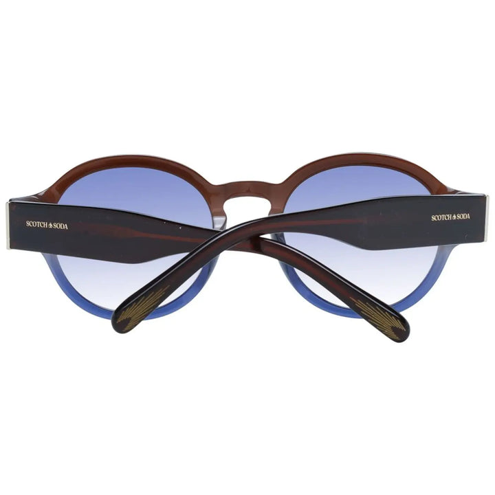 Scotch &amp; Soda Brown Acetate Sunglasses