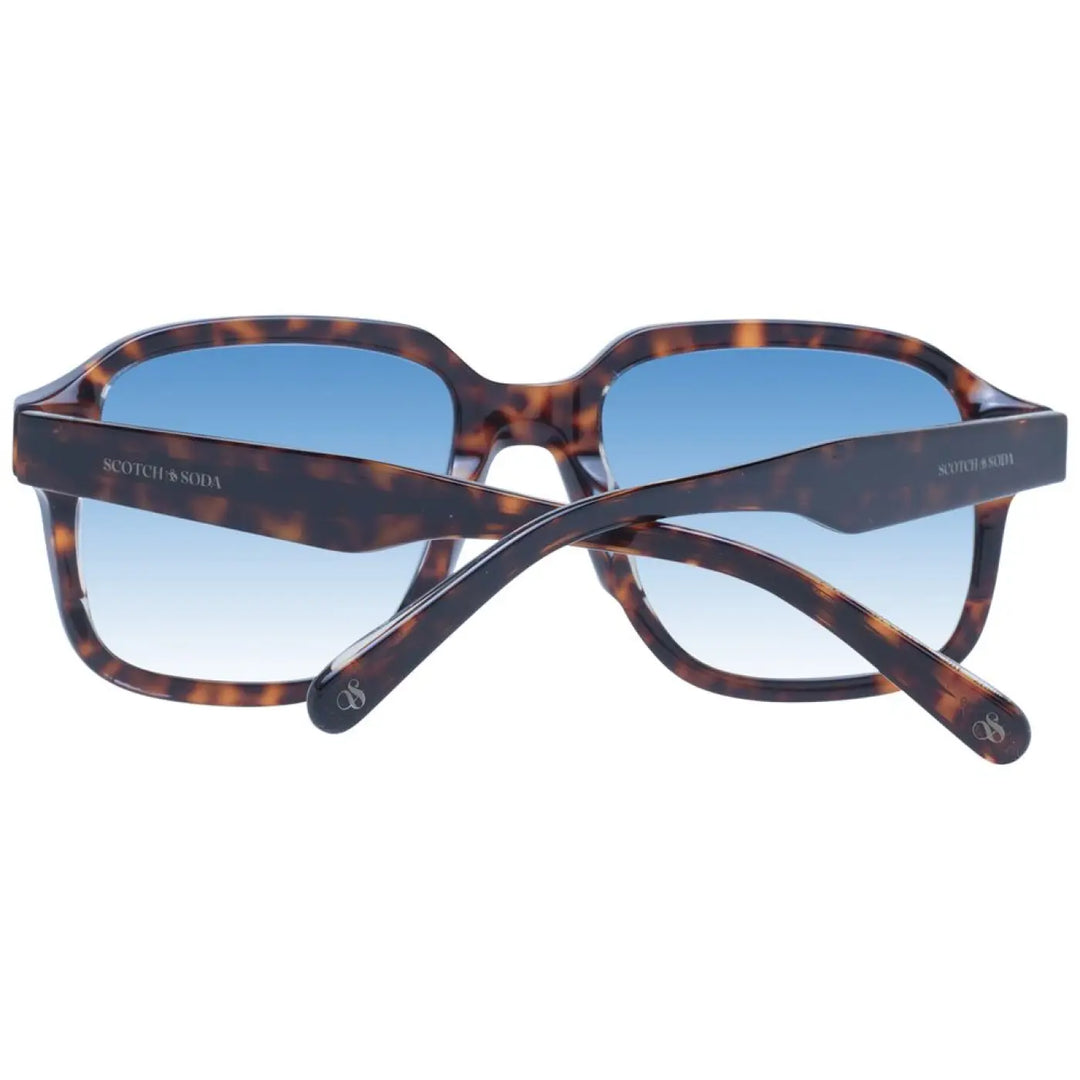 Scotch &amp; Soda Brown Metal Sunglasses