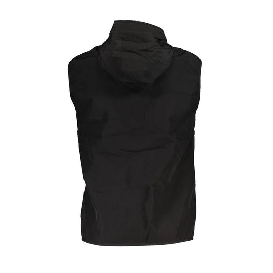 Scuola Nautica Black Polyester Men’s Vest