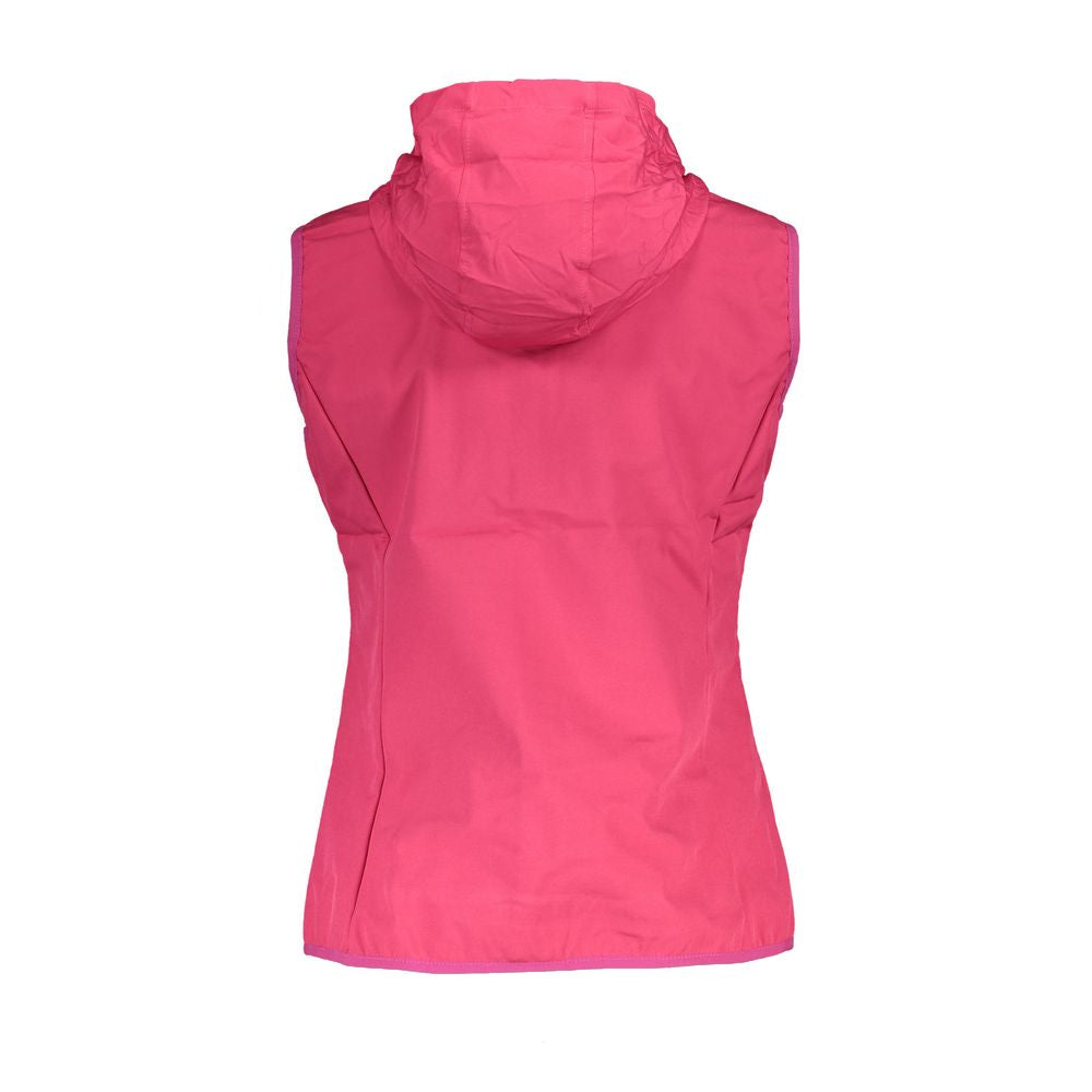Scuola Nautica Vests - Pink Polyester Women Jacket