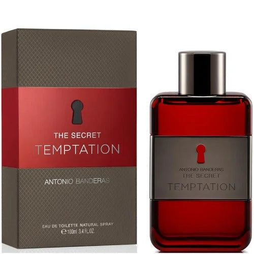 Secret Temptation Eau with Pine-Like Herbal Aroma for Men Men’s Cologne Antonio Banderas