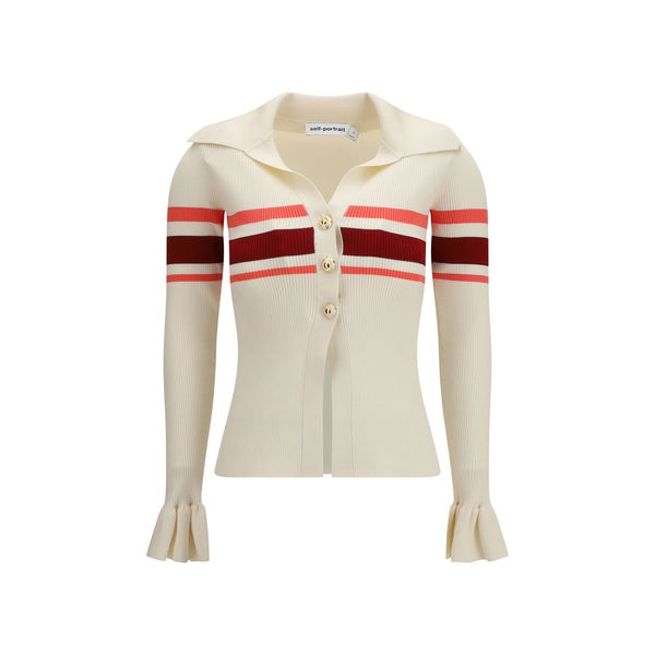 Self-Portrait Blouses - Beige Viscose Blouse