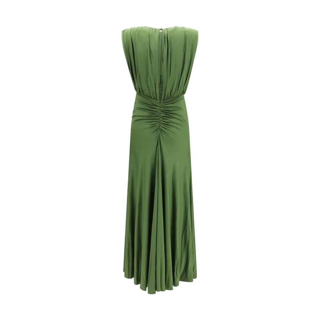 Self-portrait Bicolor Viscose Casual Dress