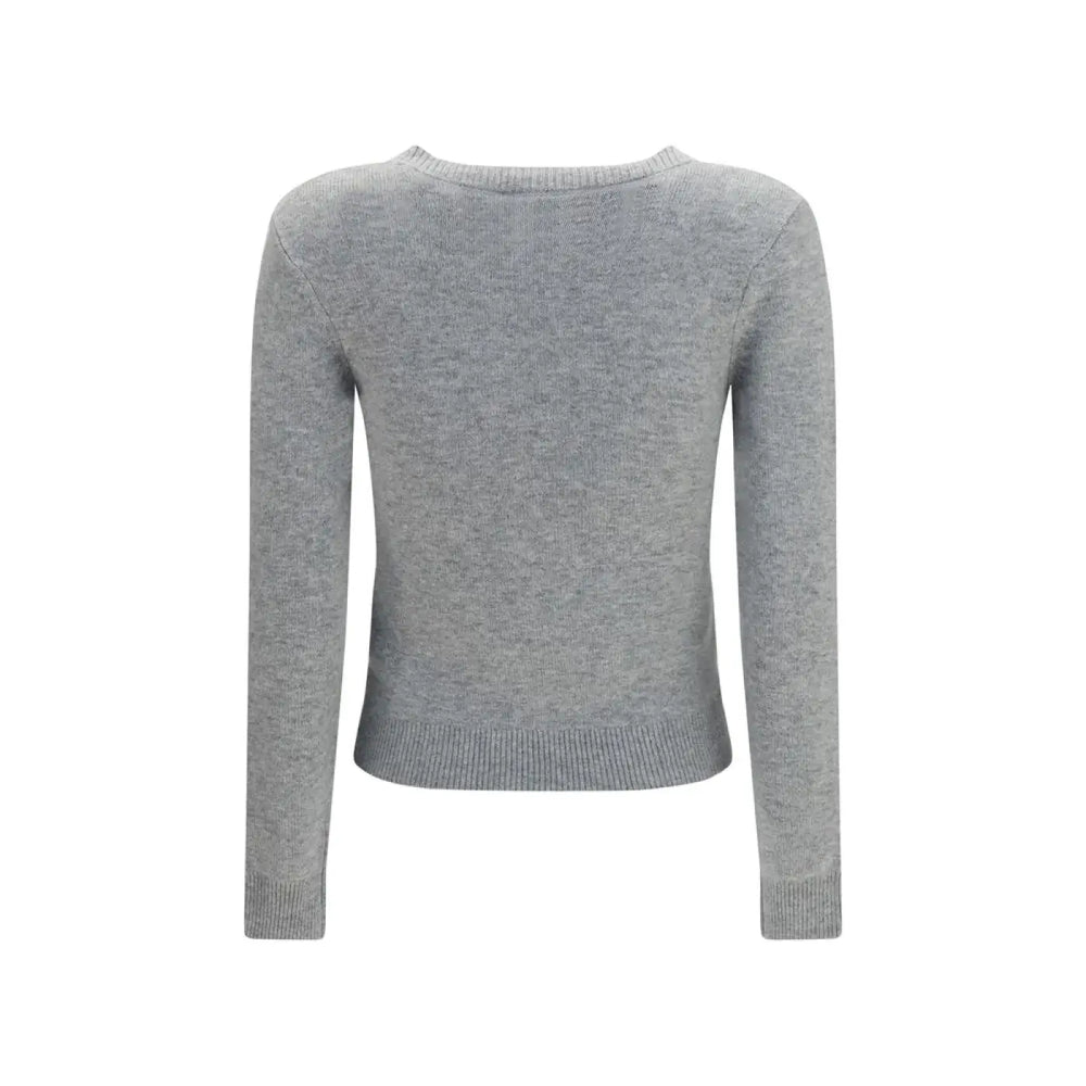 Self-portrait Gray Cashmere Sweater