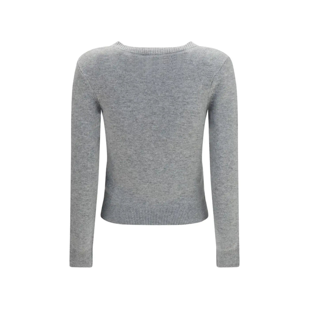 Self-portrait Gray Cashmere Sweater