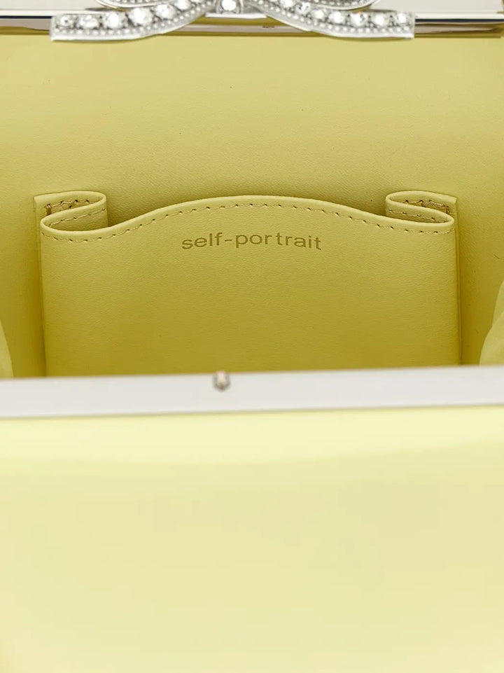 Self-portrait Multicolor Leather Handbag