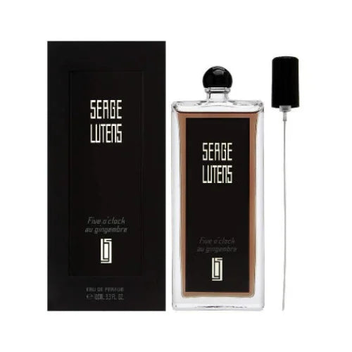 Serge Lutens Five O’Clock Au Gingembre Perfume with Dark Cocoa Notes Men’s Cologne