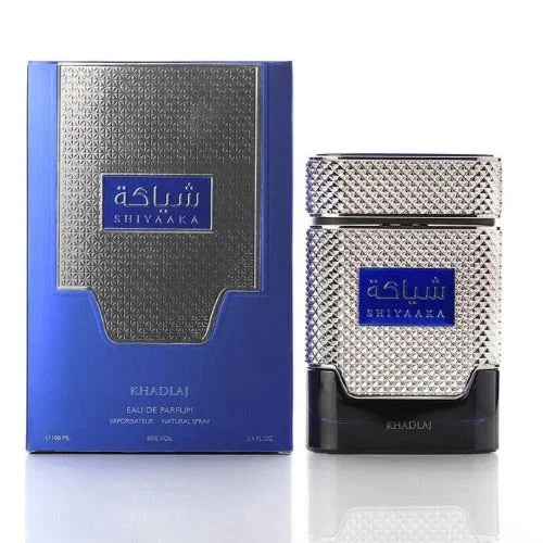 Shiyaaka Blue Perfume for Men with Invigorating Citrus Notes Men’s Cologne Khadlaj