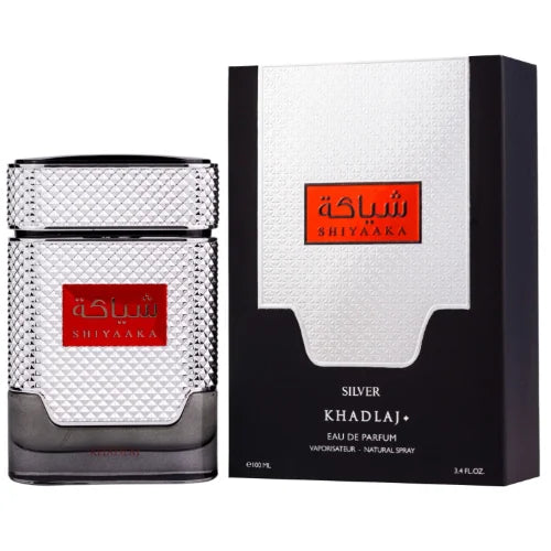 Shiyaaka For Men Cologne Bold Notes of Vetiver Cedar and Patchouli Men’s Khadlaj