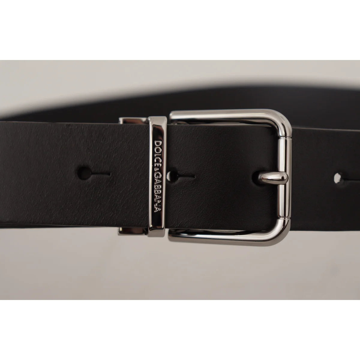 Show Stopping Dolce Gabbana Buckle Belt with Metal Closure &