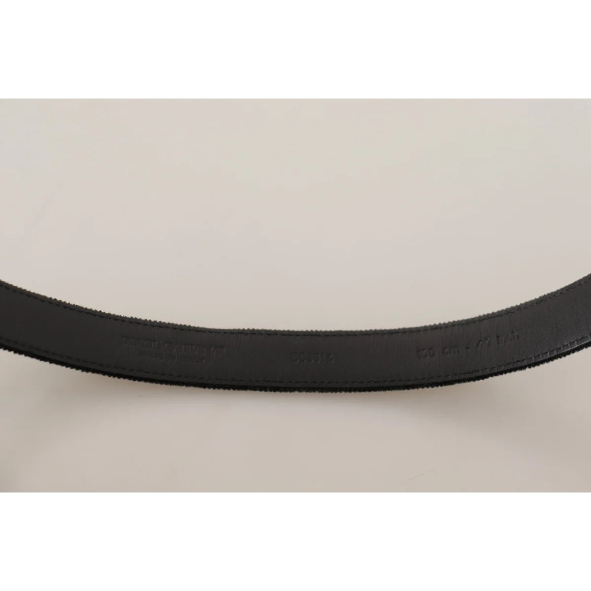 Showstopping Dolce and Gabbana Velvet Dress Belt with Iconic Buckle &