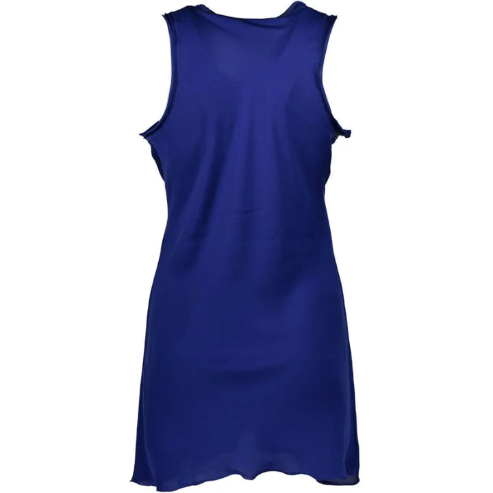 Silvian Heach Blu Polyester Women T-Shirt