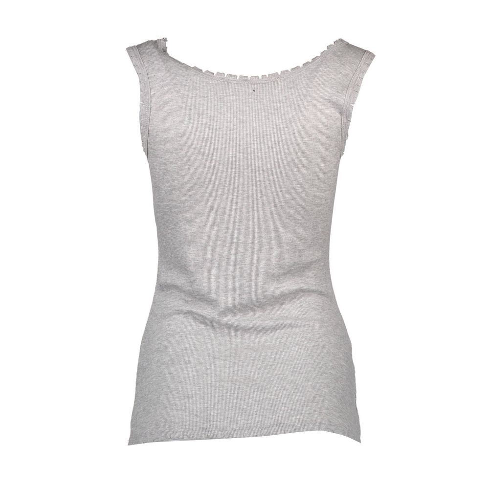 Silvian Heach - Grigio Viscosa Women T-Shirt