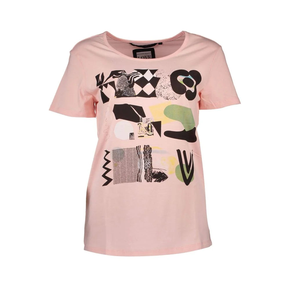 Silvian Heach Rosa Cotton Women T-Shirt