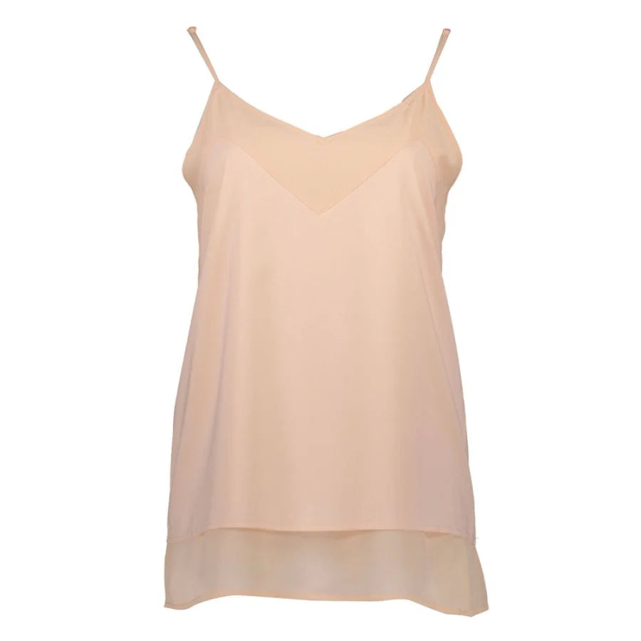 Silvian Heach Rosa Polyester Women T-Shirt