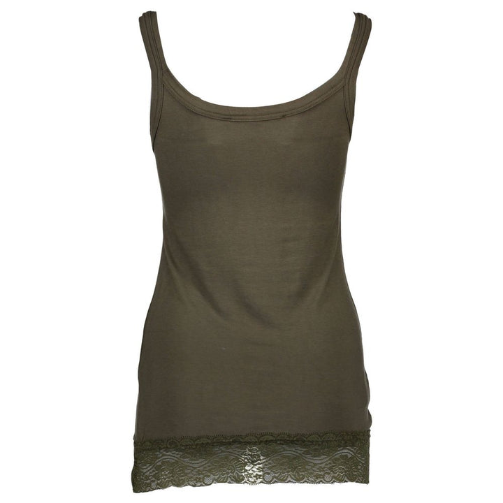 Silvian Heach - Verde Cotton Women T-Shirt