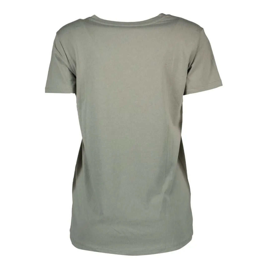 Silvian Heach Verde Cotton Women T-Shirt