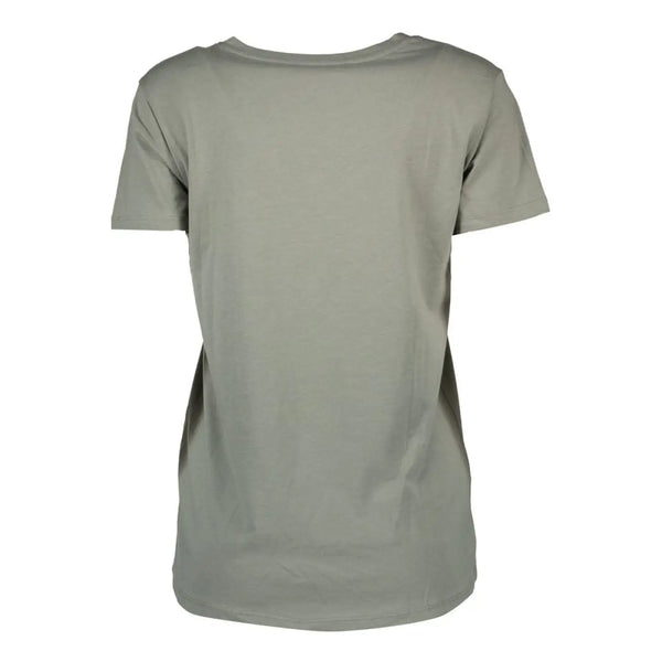 Silvian Heach Verde Cotton Women T-Shirt