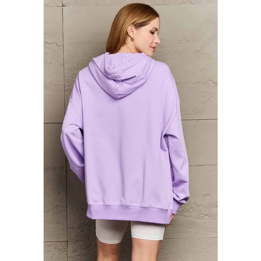 Dreamer Graphic Hoodie Dropped Shoulder Comfort Clothing Tops Trendsi