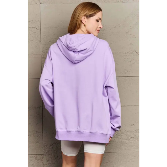 Dreamer Graphic Hoodie Dropped Shoulder Comfort Clothing Tops Trendsi