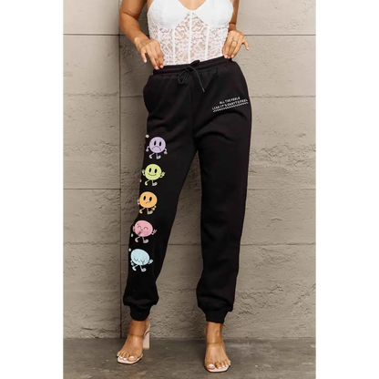 Simply Love Feel Graphic Sweatpants Embrace Comfort and Style Trendsi