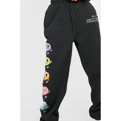 Simply Love Feel Graphic Sweatpants Embrace Comfort and Style Trendsi