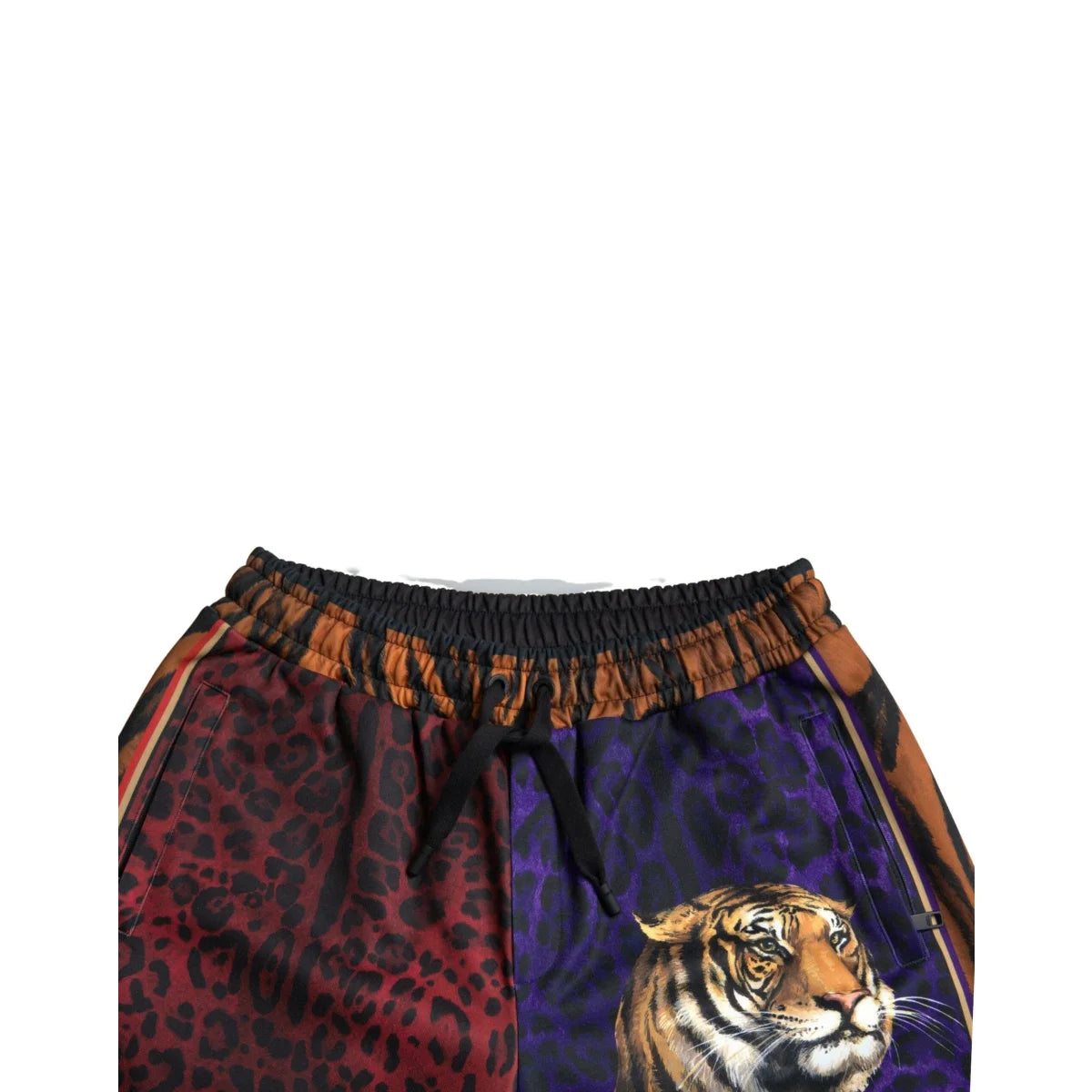 Sizzling Gabbana Animal Print Shorts Drawstring Closure Dress Summer Dolce &