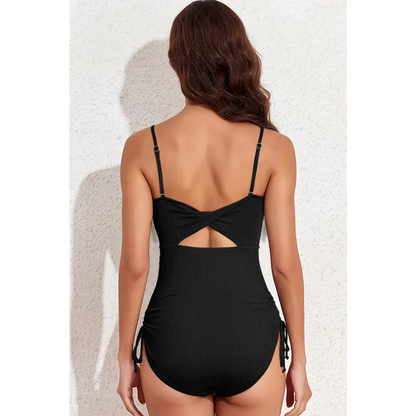 Sizzling Spaghetti Strap Swimsuit - Dive in Style! Trendsi