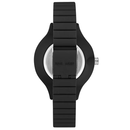 Sleek Black Quartz Watch for Modern Clothing and Perfume Lovers Nine West