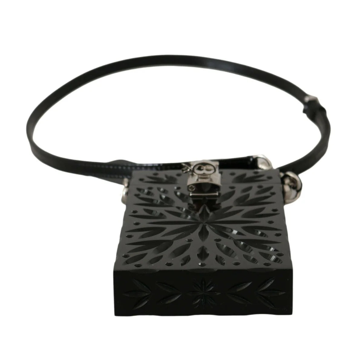 Sleek Dolce Gabbana Cigarette Case Holder in Plexiglass &