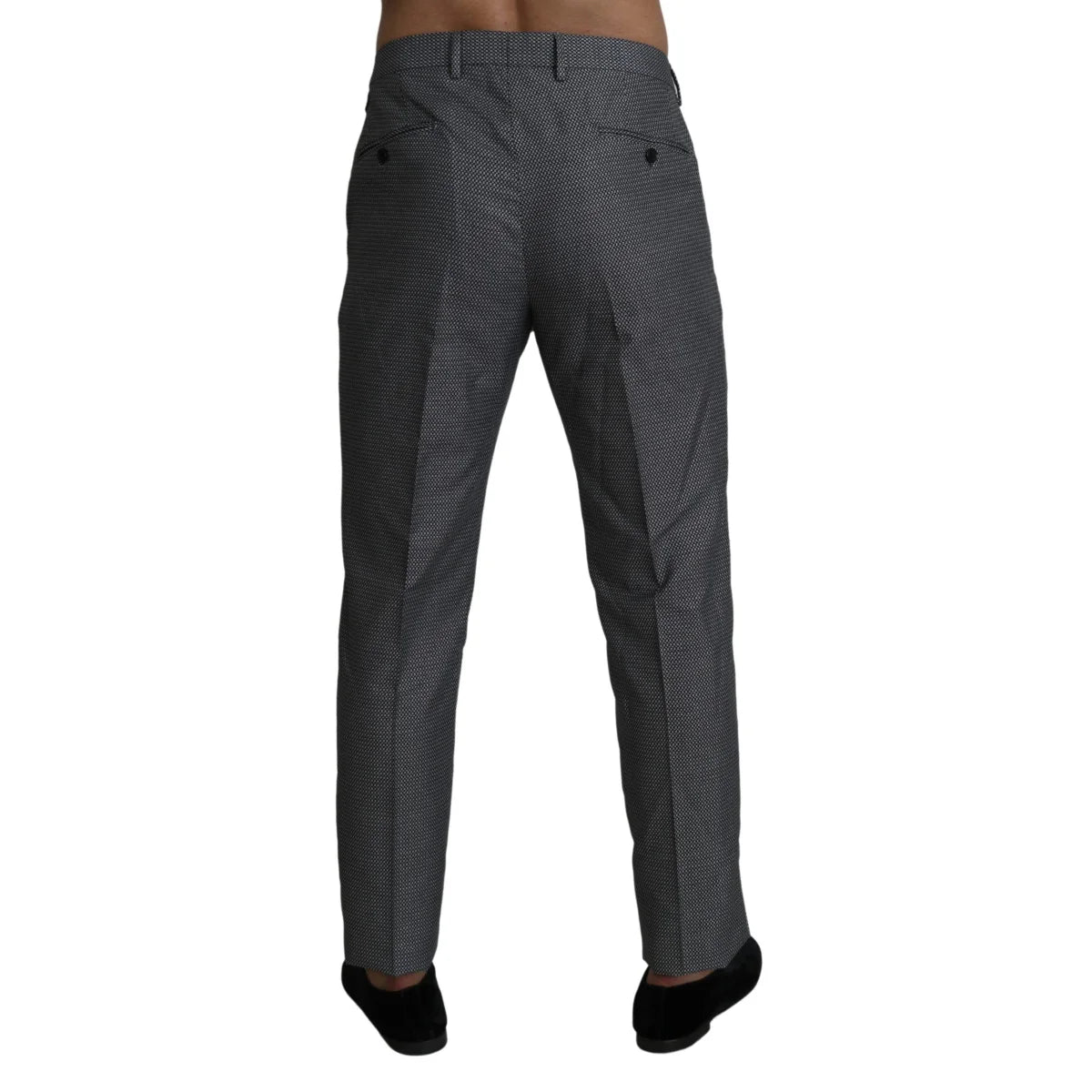 Sleek Dolce Gabbana Dress Trousers in Pure Luxury &