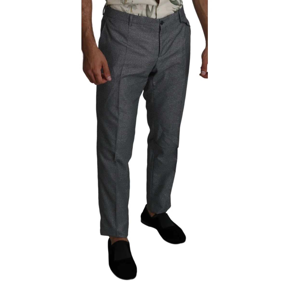 Sleek Dolce Gabbana Dress Trousers in Pure Luxury &