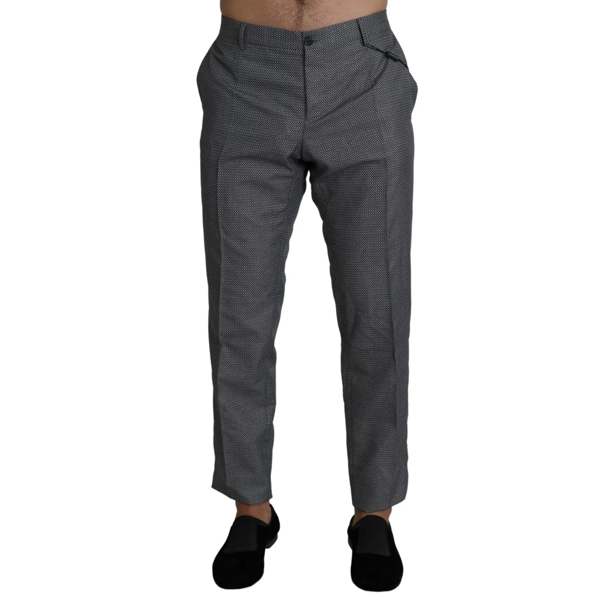 Sleek Dolce Gabbana Dress Trousers in Pure Luxury &
