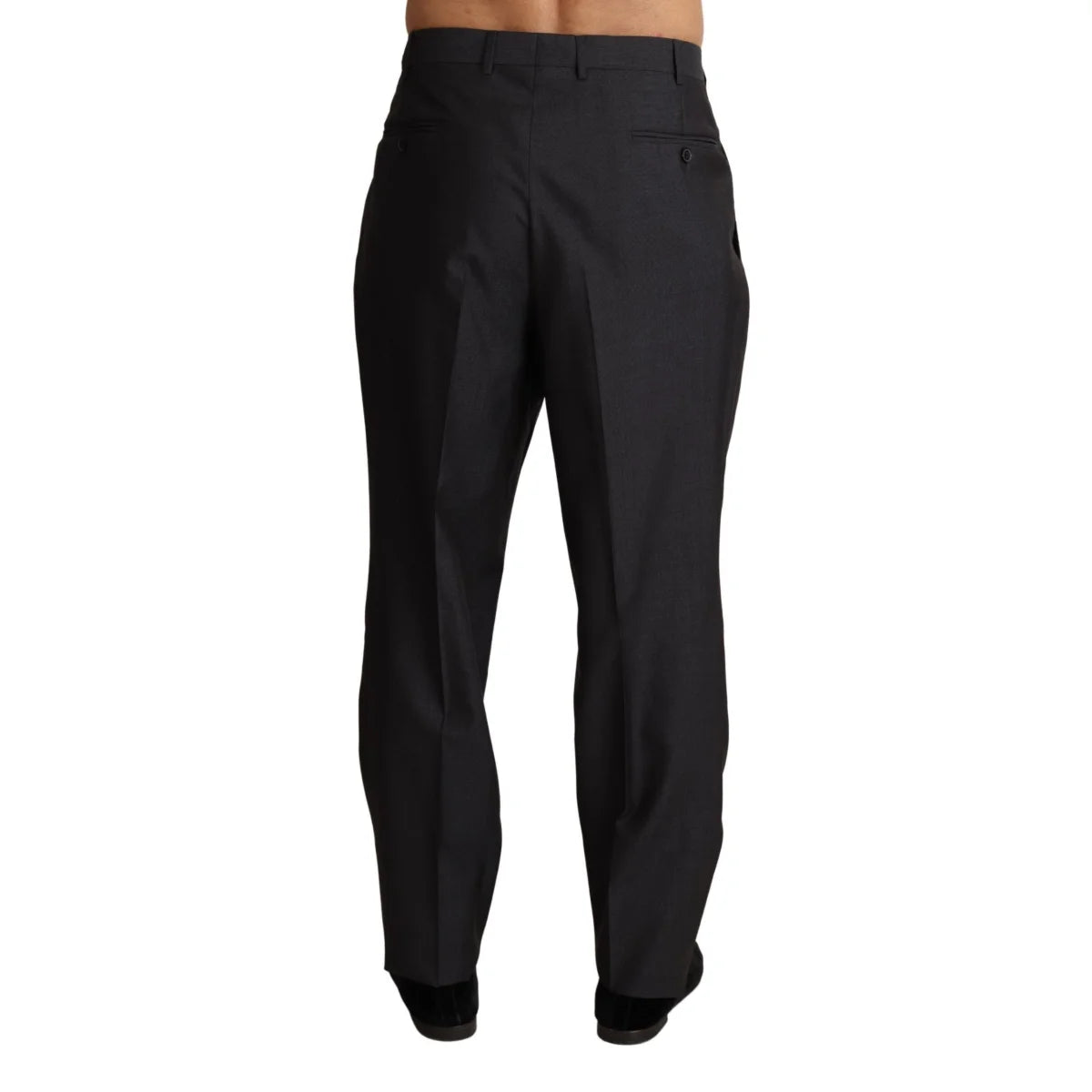 Sleek Dolce Gabbana Italian Style Skinny Dress Pants with Zip Closure &