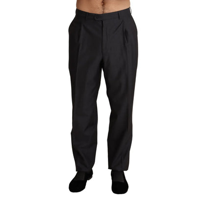 Sleek Dolce Gabbana Italian Style Skinny Dress Pants with Zip Closure &