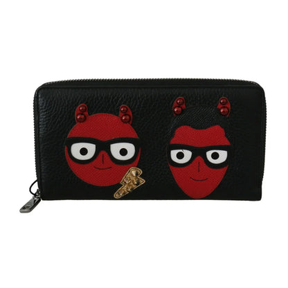 Sleek Gabbana Continental Wallet in Premium Mens Leather Dolce &