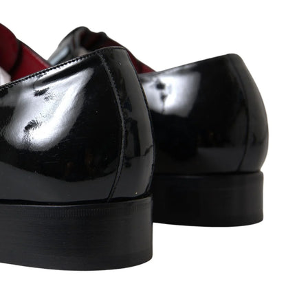 Sleek Italian Patent Leather Dress Shoes by Dolce & Gabbana