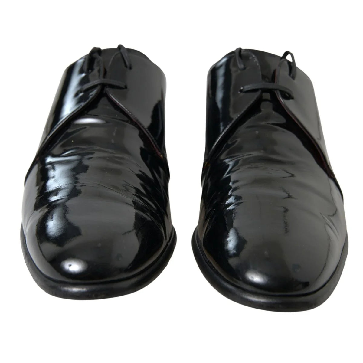 Sleek Italian Patent Leather Dress Shoes by Dolce & Gabbana