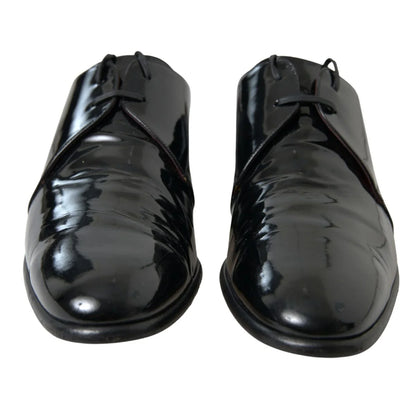 Sleek Italian Patent Leather Dress Shoes by Dolce & Gabbana