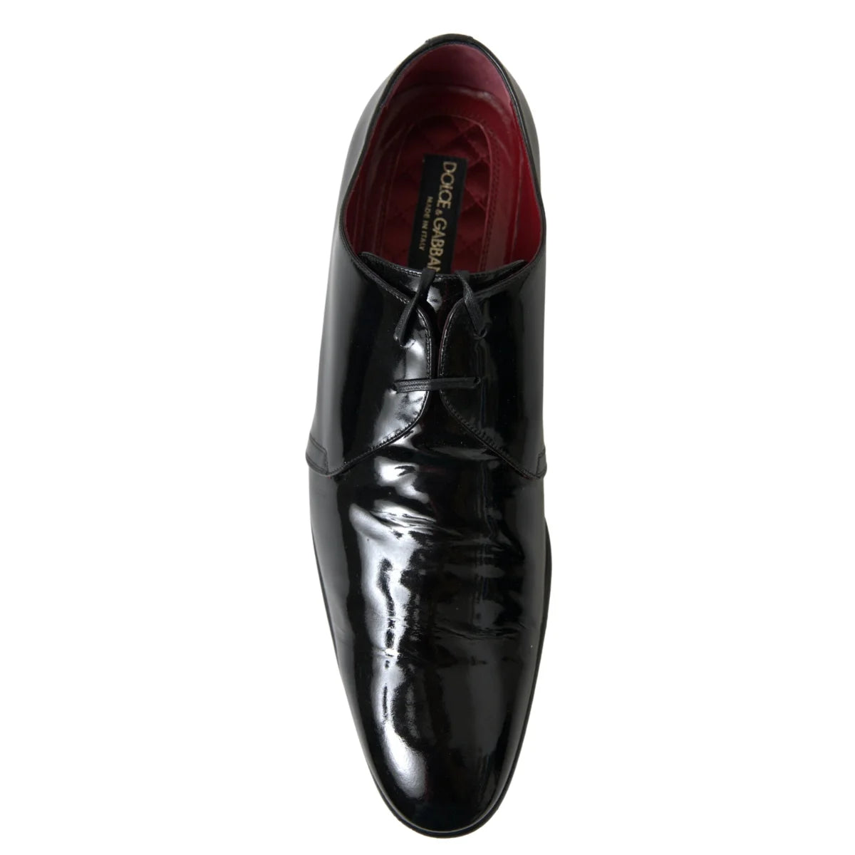 Sleek Italian Patent Leather Dress Shoes by Dolce & Gabbana